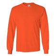 thumbnail image 1 of Gildan Mens Plain Crew Neck Ultra Cotton Long Sleeve T-Shirt, 1 of 3