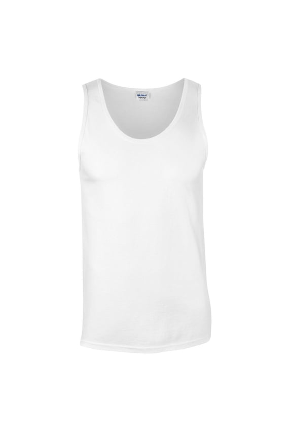Mens Plain Soft Tank Top