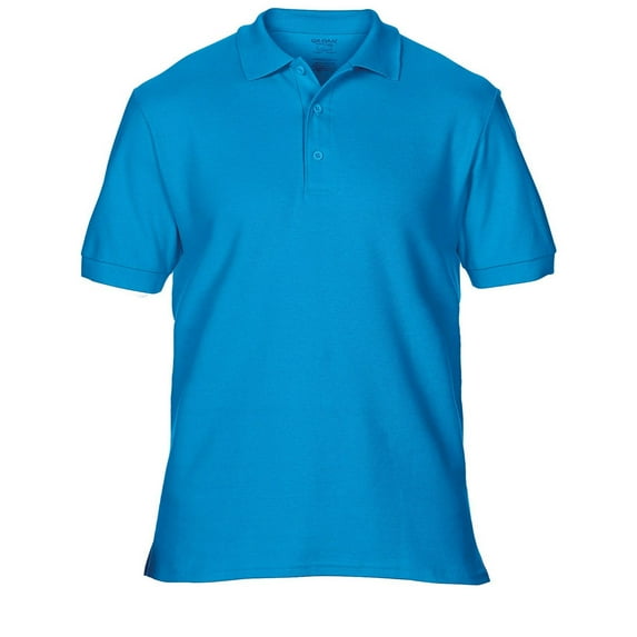 Gildan Mens Premium Cotton Sport Double Pique Polo Shirt