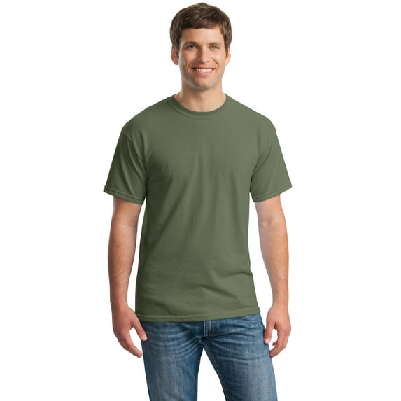 Gildan Mens Short Sleeve Crewneck T-Shirt - 5000