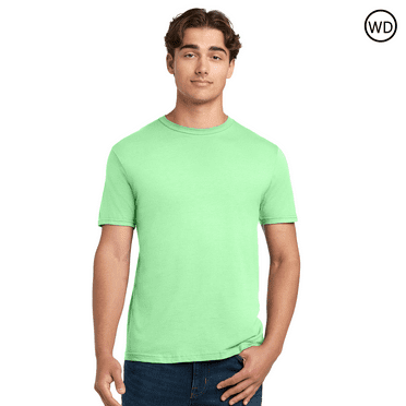 Gildan Mens Short Sleeve, Heavy Cotton T-Shirt, 100% Cotton, Crew Neck Tee for Men, Arts And Craft, Mint Green, XL