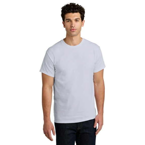 Gildan Mens Short Sleeve, Heavy Cotton T-Shirt, 100% Cotton, Crew Neck Tee for Men, Arts And Craft, Ash, M