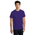 thumbnail image 1 of Gildan Mens Short Sleeve, Large Size Tee, 100% Cotton Comfort, Crew Neck Tee for Men, Arts And Craft, Purple, 2XL, 1 of 4