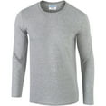 thumbnail image 1 of Gildan Mens Soft Style Long Sleeve T-Shirt (Pack of 5), 1 of 5