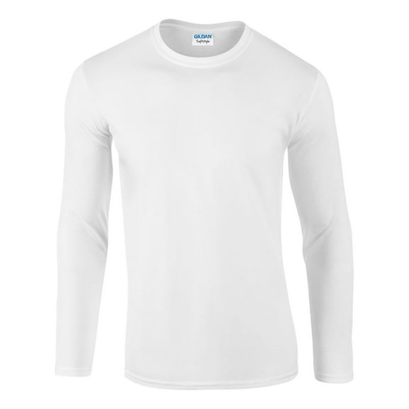 Gildan Mens Soft Style Long Sleeve T-Shirt