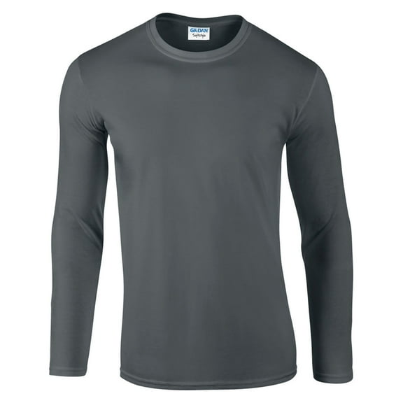 Gildan Mens Soft Style Long Sleeve T-Shirt