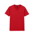 thumbnail image 1 of Gildan Mens Soft Style V-Neck Short Sleeve T-Shirt, 1 of 4