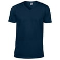 thumbnail image 1 of Gildan Mens Soft Style V-Neck Short Sleeve T-Shirt, 1 of 5