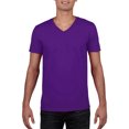 thumbnail image 1 of Gildan Mens Soft Style V-Neck Short Sleeve T-Shirt, 1 of 5