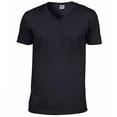 thumbnail image 1 of Gildan Mens Soft Style V-Neck Short Sleeve T-Shirt, 1 of 5