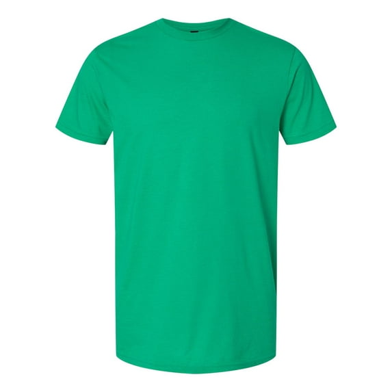 Gildan Mens Softstyle CVC T-Shirt
, 2XL, Kelly_Mist