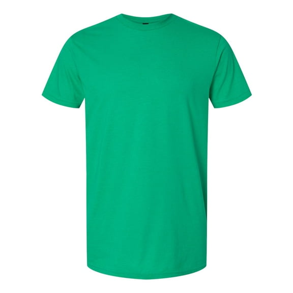 Gildan Mens Softstyle CVC T-Shirt
, 3XL, Kelly_Mist