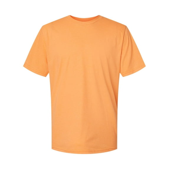 Gildan Mens Softstyle CVC T-Shirt , 3XL, Tangerine_Mist