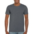 thumbnail image 1 of Gildan Mens Softstyle T-Shirt, 2XL, Dark Heather, 1 of 3