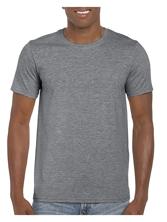 Mens Softstyle T-Shirt, 2XL, Graphite Heather