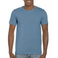 thumbnail image 1 of Gildan Mens Softstyle T-Shirt, 2XL, Heather Indigo, 1 of 3