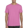 thumbnail image 1 of Gildan Mens Softstyle T-Shirt, 3XL, Azalea, 1 of 3