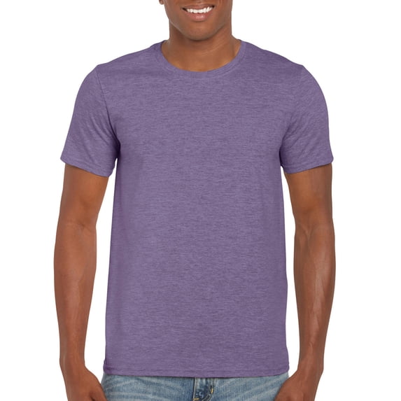 Gildan Mens Softstyle T-Shirt, 3XL, Heather Purple