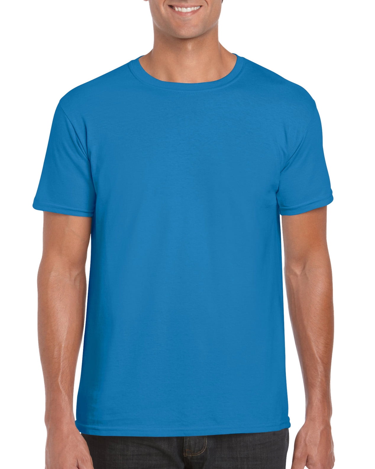 Gildan Ultra Cotone Maglia A Maniche Lunghe Adulto – Metro Blu, Confezione Da 2, Taglia L