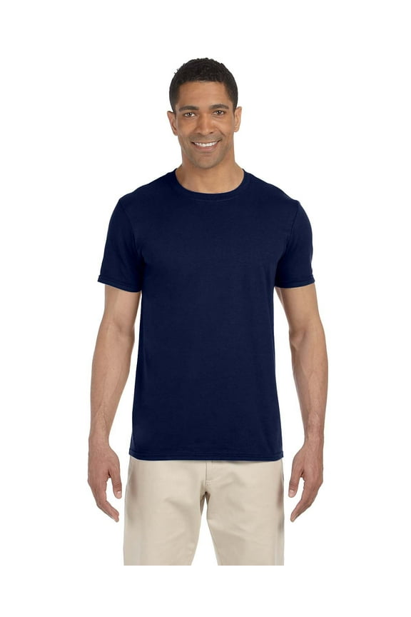 Mens Softstyle T-Shirt, 4XL, Navy