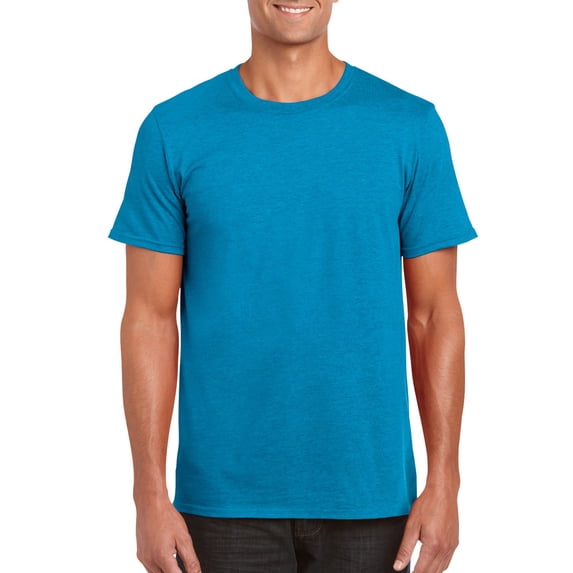 Gildan Mens Softstyle T-Shirt, L, Antique Sapphire