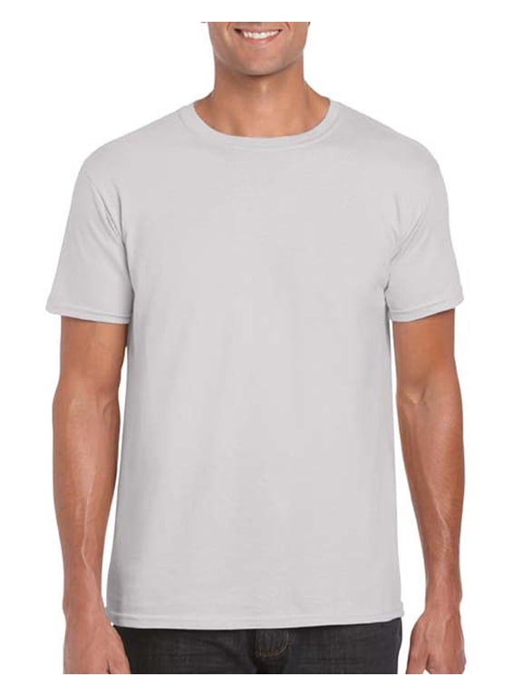 Mens Softstyle T-Shirt, L, Ice Grey