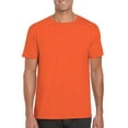 thumbnail image 1 of Gildan Mens Softstyle T-Shirt, L, Orange, 1 of 3