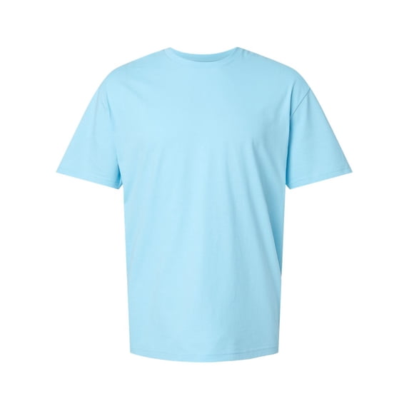 Gildan Mens Softstyle T-Shirt, L, Sky