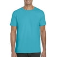 thumbnail image 1 of Gildan Mens Softstyle T-Shirt, L, Tropical Blue, 1 of 3