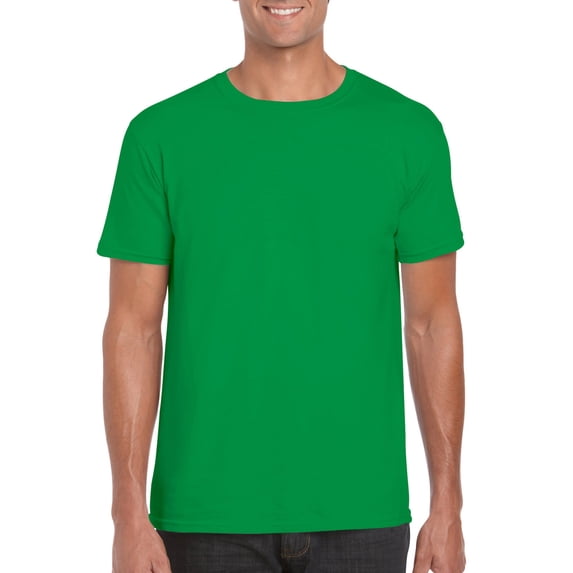 Gildan Mens Softstyle T-Shirt, M, Irish Green