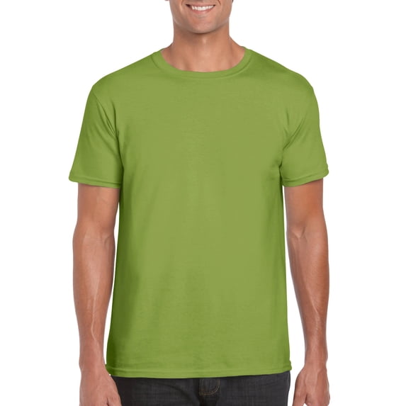 Gildan Mens Softstyle T-Shirt, M, Kiwi