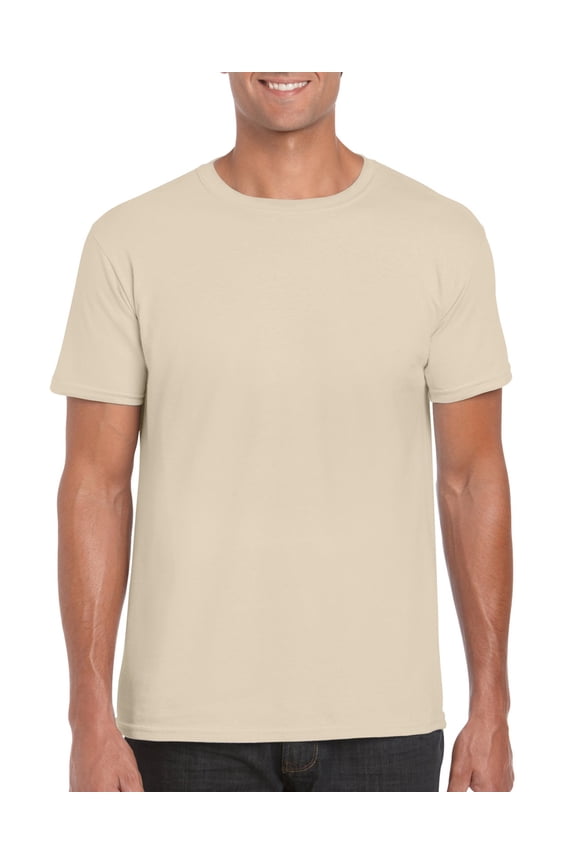 Mens Softstyle T-Shirt, M, Sand