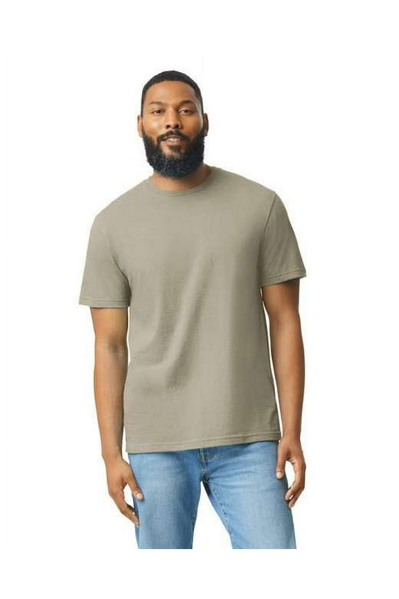 Mens Softstyle T-Shirt, M, Stone_Blue