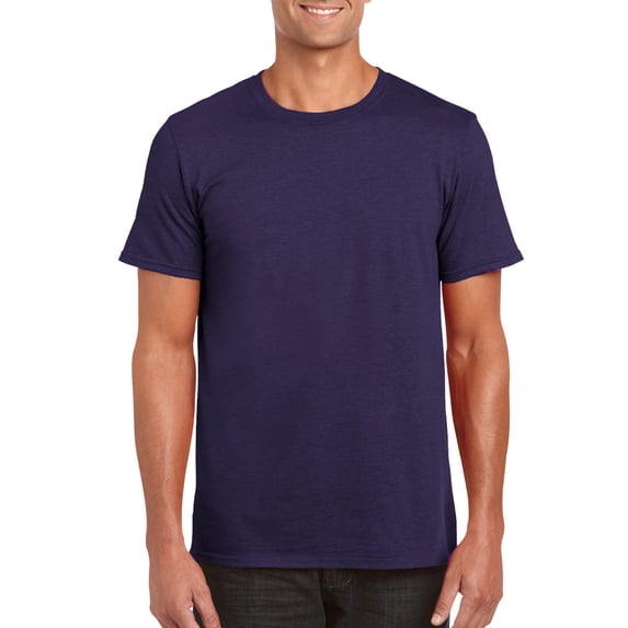 Gildan Mens Softstyle T-Shirt, S, Blackberry