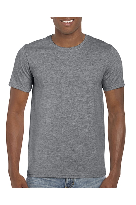 Mens Softstyle T-Shirt, S, Graphite Heather