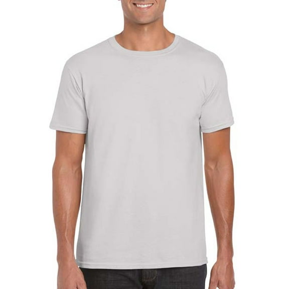 Gildan Mens Softstyle T-Shirt, S, Ice Grey