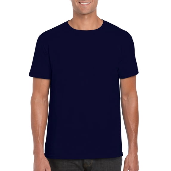 Gildan Mens Softstyle T-Shirt, S, Navy