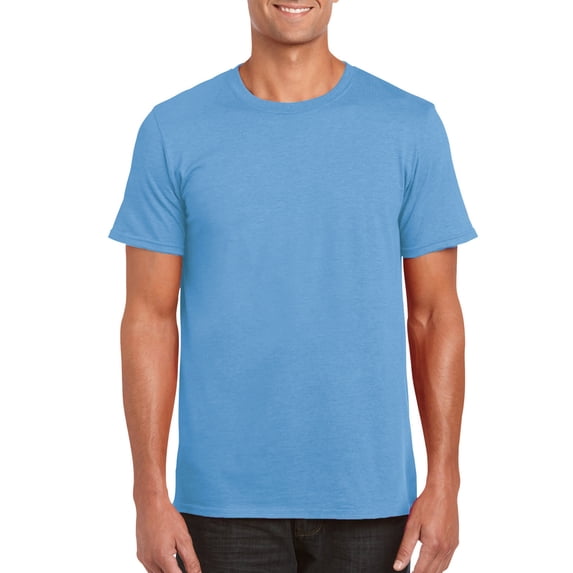 Gildan Mens Softstyle T-Shirt, XL, Carolina Blue