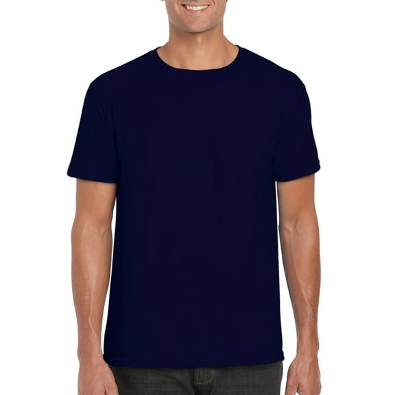 Gildan Mens Softstyle T-Shirt, XL, Navy