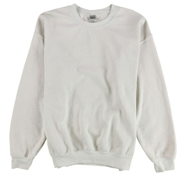 Gildan Mens Solid Sweatshirt, Beige, Large