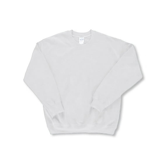 Gildan Mens' Sweatshirt - white, l (Big Girls)