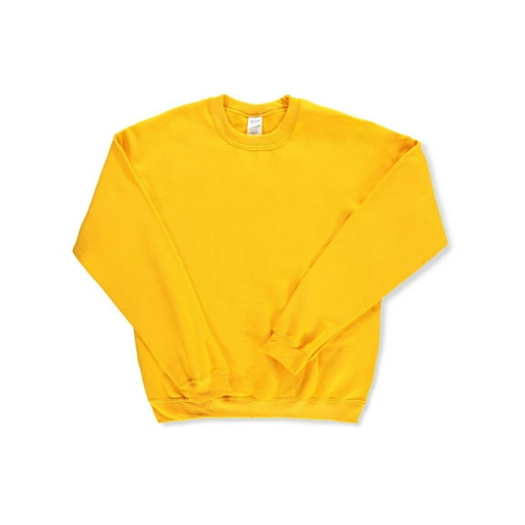 Gildan Mens' Sweatshirt Color: gold Size: l