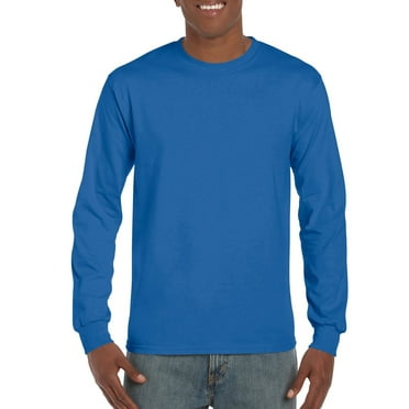 Gildan Mens Ultra Cotton Classic Long Sleeve T-Shirt