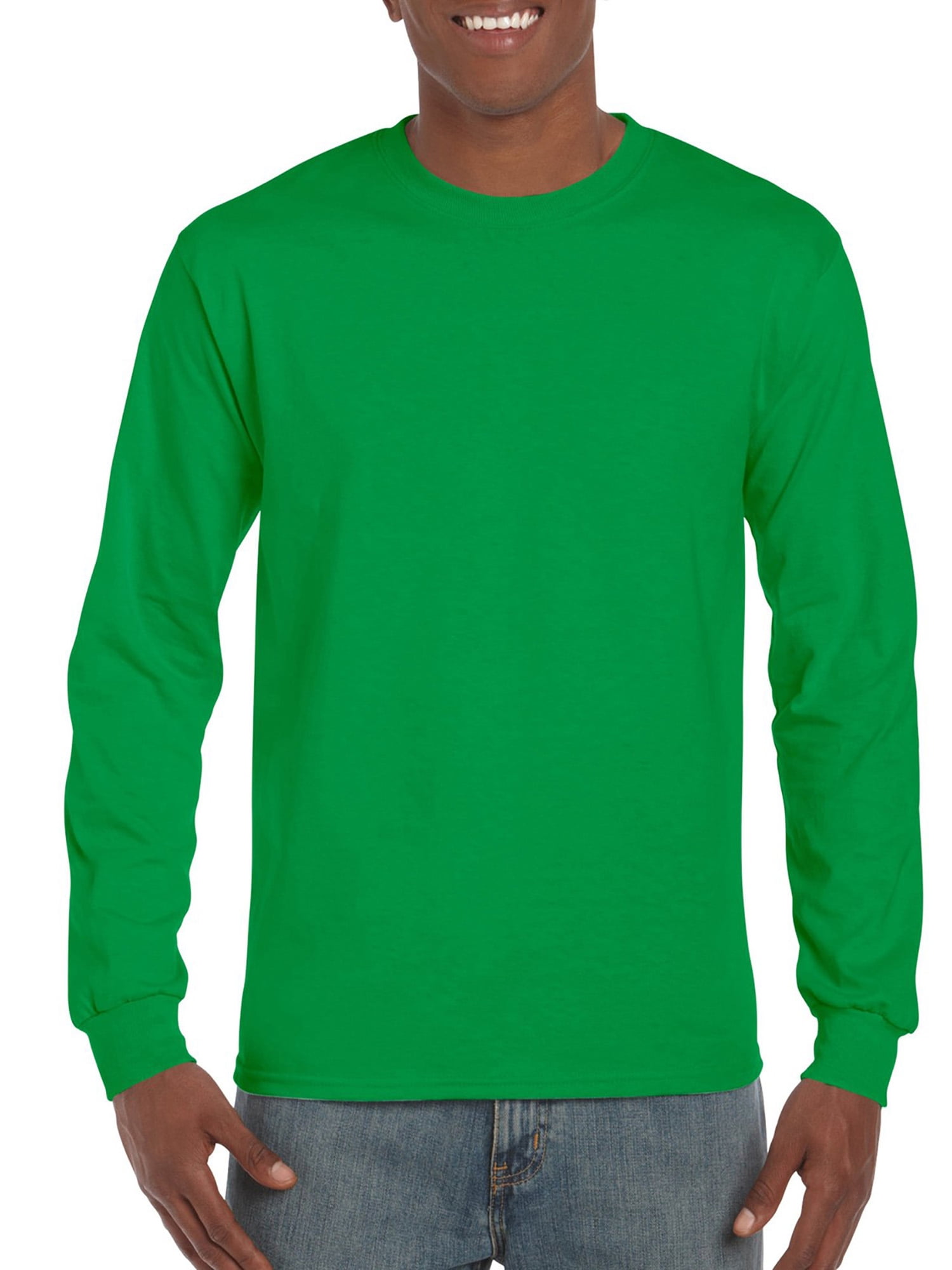 Gildan Mens Ultra Cotton Classic Long Sleeve T-Shirt - Walmart.com