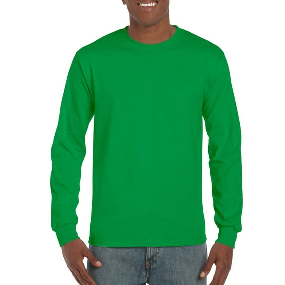 Gildan Mens Ultra Cotton Classic Long Sleeve T-Shirt