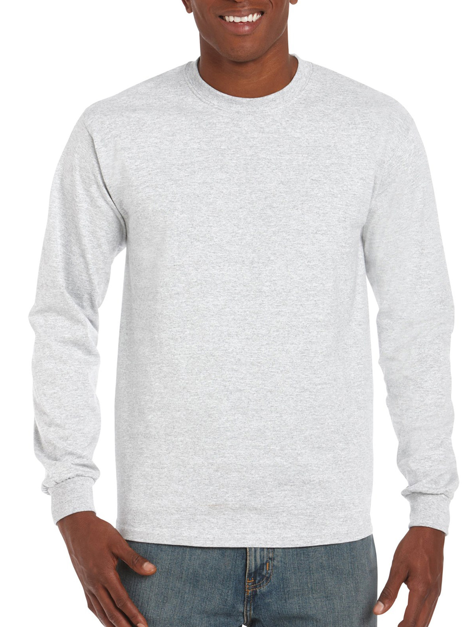 Gildan Mens Ultra Cotton Classic Long Sleeve T-Shirt - image 1 of 2