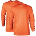 thumbnail image 1 of Gildan Mens Ultra Cotton Long Sleeve T-Shirt

, 3XL, Orange (Pack of 2) 2 Orange, 1 of 1