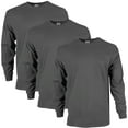 thumbnail image 1 of Gildan Mens Ultra Cotton Long Sleeve T-Shirt

, L, Charcoal (Pack of 3) 3 Charcoal, 1 of 1