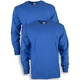 thumbnail image 1 of Gildan Mens Ultra Cotton Long Sleeve T-Shirt

 (Pack of 2) 2 Royal, 1 of 1