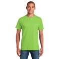 thumbnail image 1 of Gildan Mens Ultra Cotton Short Sleeve T-Shirt, 100% cotton Solid Classic T-Shirt Lime S, 1 of 6